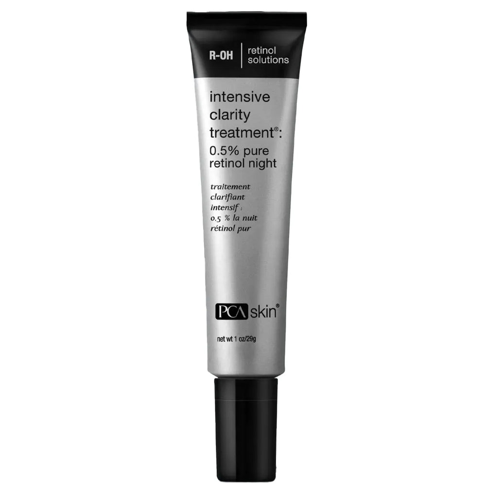 Intensive Clarity Treatment®:  0 .5% pure retinol night